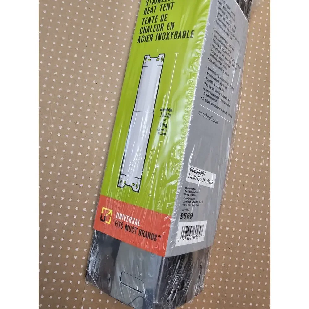 Char-Broil Universal Stainless Steel Heat Tent 13.5”to 19” #0698097